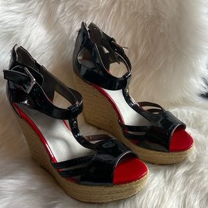 Guess wedge shoes, size 8